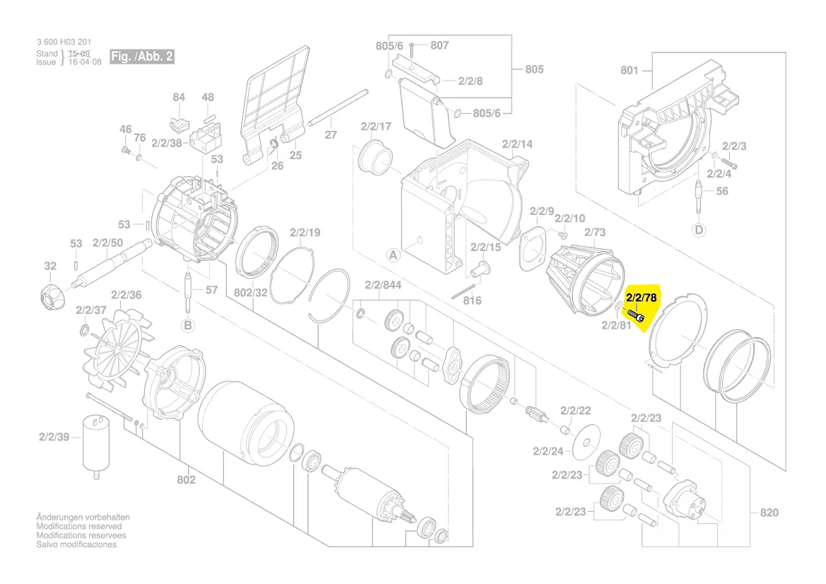Vis réf. 2 910 400 244 Bosch